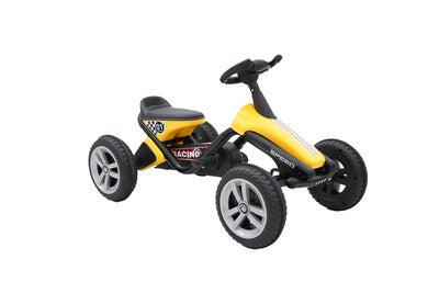 Alex's Garage Tråbil Gokart, Gul