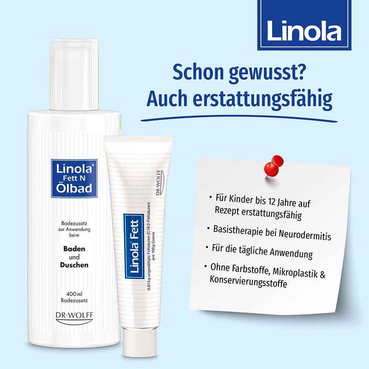 Linola fett N Ölbad, 400 ml