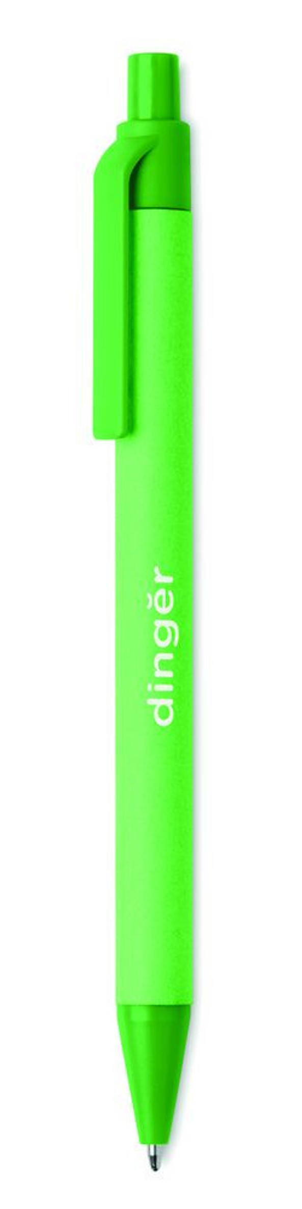GiftRetail MO9830 - CARTOON COLOURED Stylo à bille en papier/maïs