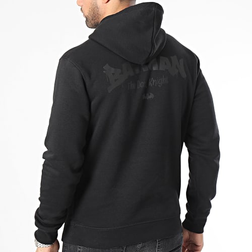Sweat Capuche Dark Knight Noir Noir