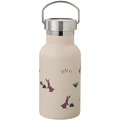 Fresk rvs thermosfles met extra dop - konijn - 350ml