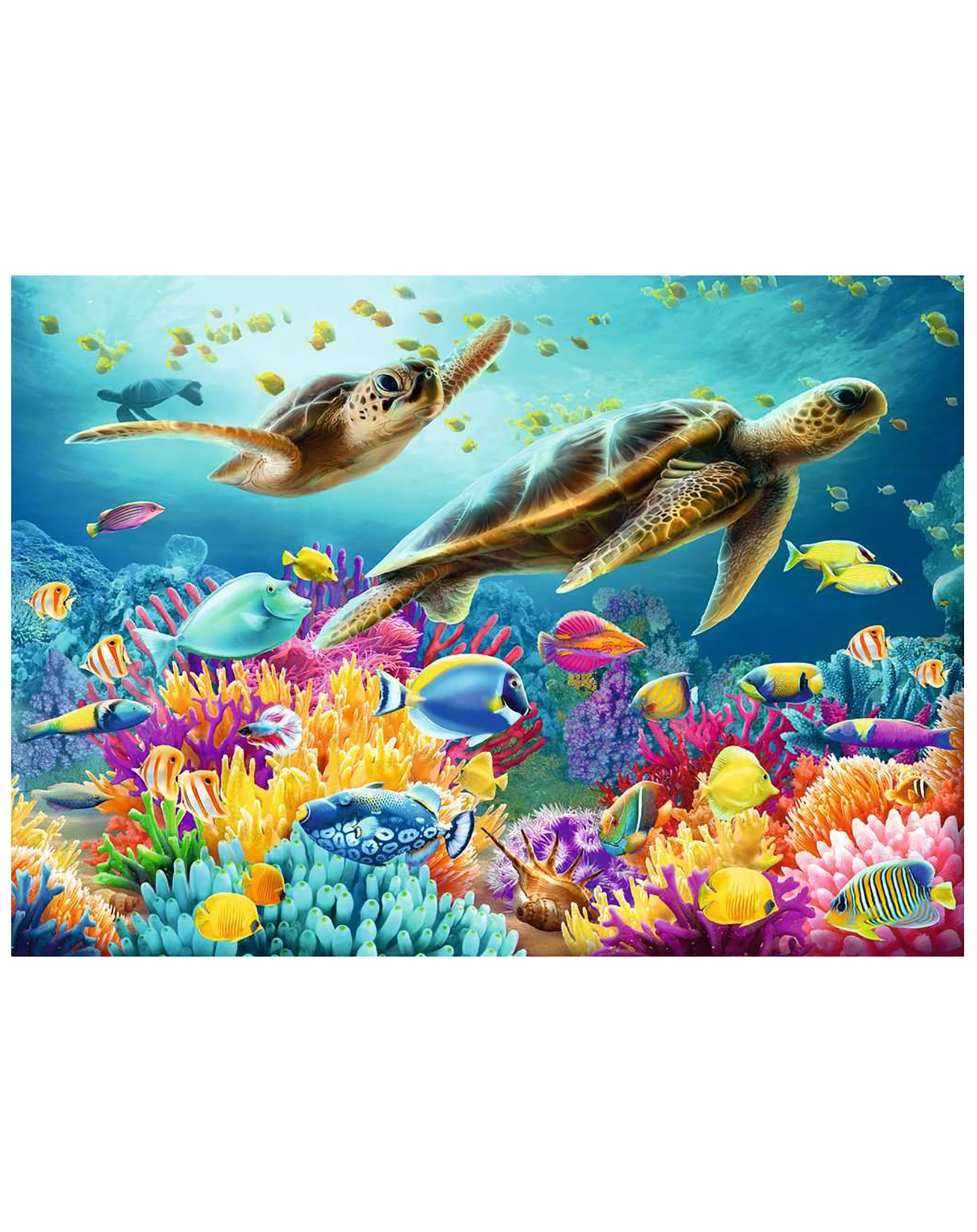 Puzzle BLAUE UNTERWASSERWELT 1.000-teilig