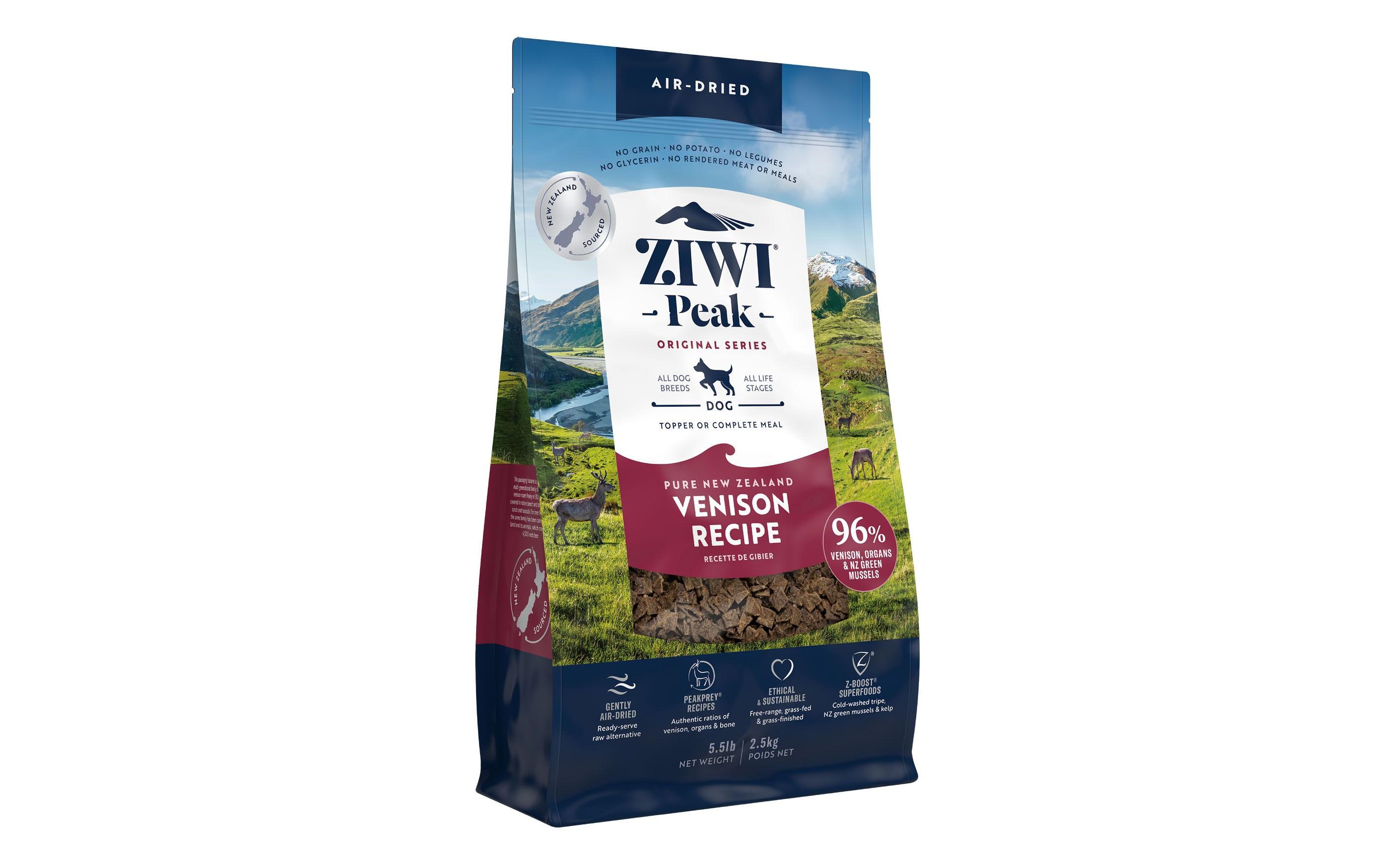Trockenfutter Vension Air Dried Air Dried<br>Luftgetrocknetes Alleinfuttermittel für Hunde