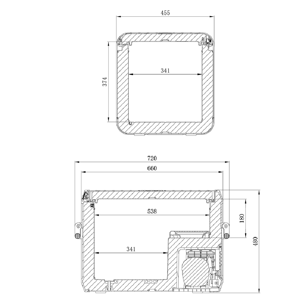 Dometic CFX3 55IM Kompressor Kühlbox mit Eiswürfel-Funktion 12/24/230V 53 Liter