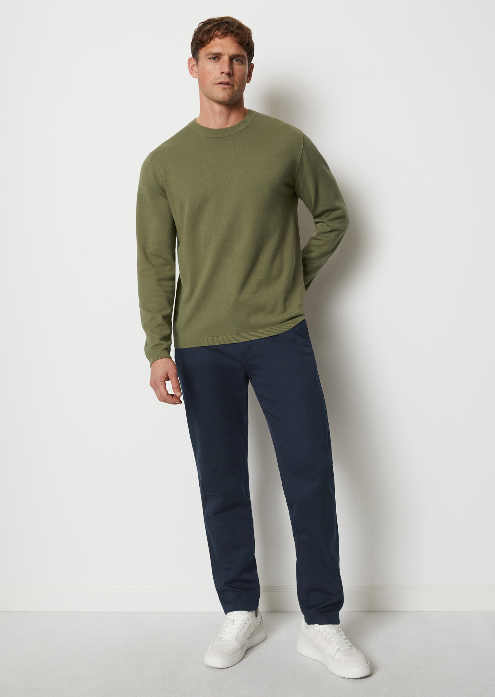 Pullover regular aus reiner Bio-Baumwolle
