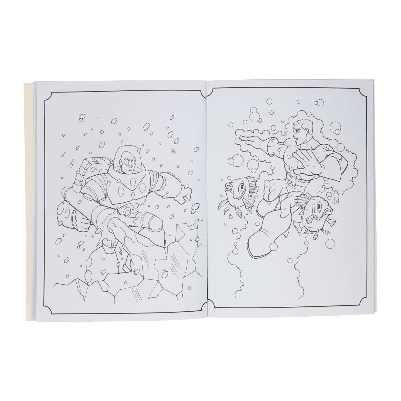 Super Color Kleurboek DC Super Friends met Potloden
