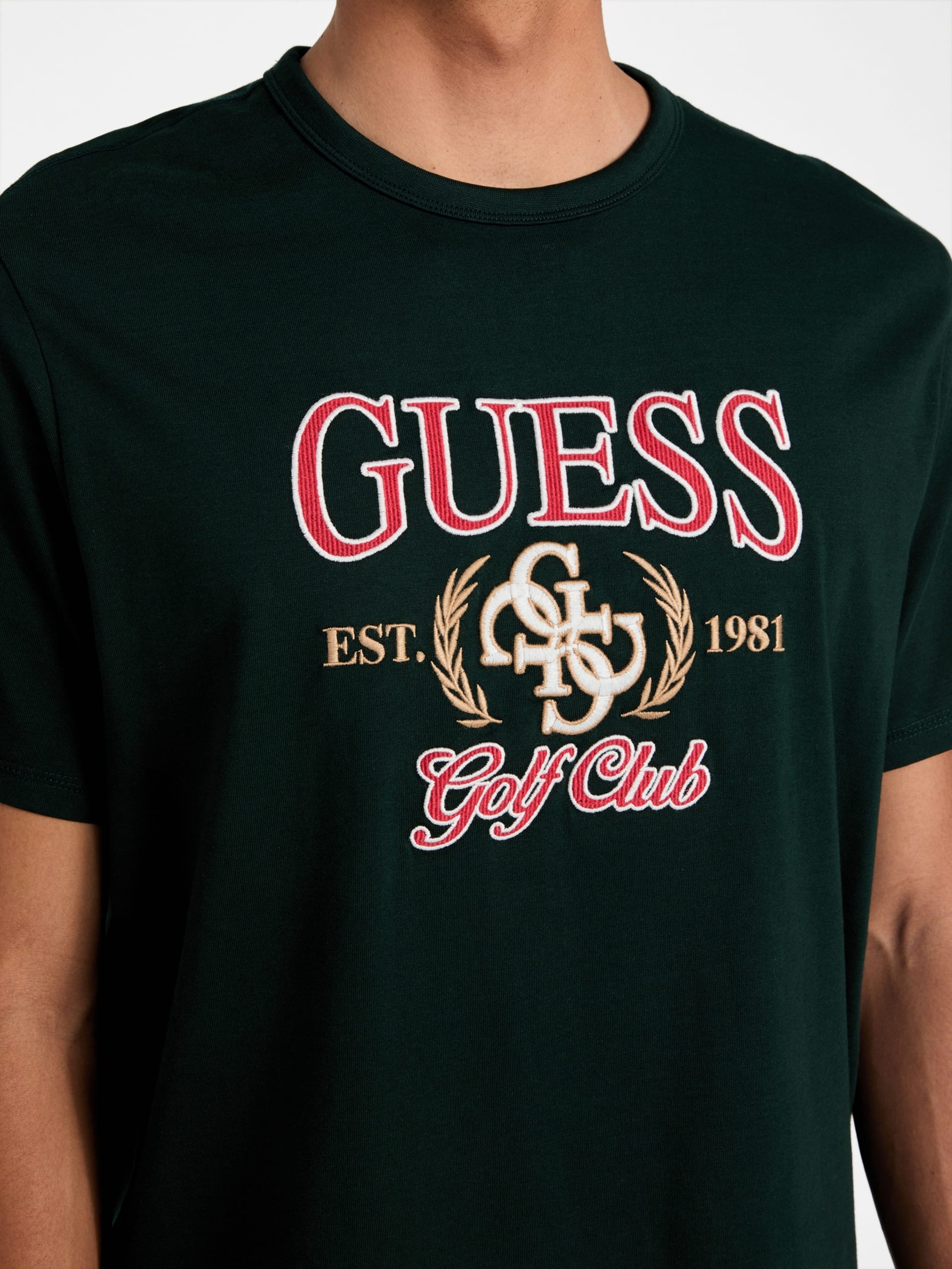 Camiseta Eco Crewneck Bordada