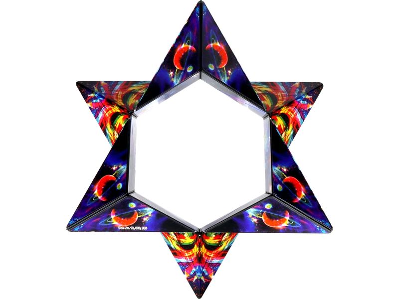 Shashibo Cube Cosmic Surfer – by Artist Jumbie Magnetischer Zauberwürfel
