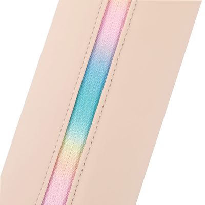 Trousse ronde Rainbow Pastel - 1 compartiment - 2 modèles disponibles - Viquel