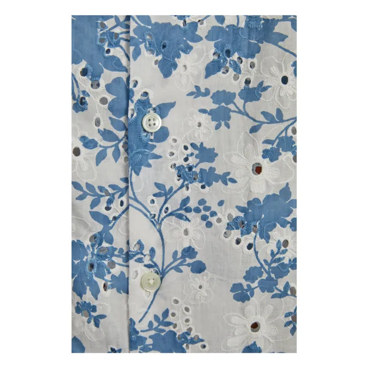 Portuguese Flannel Chemisette Minho | Blanc