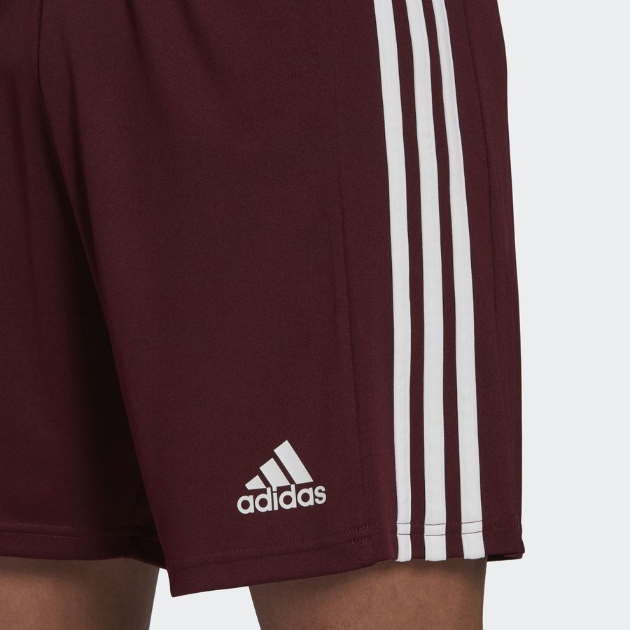 adidas Short Squadra 21 - Bordeaux/Blanc