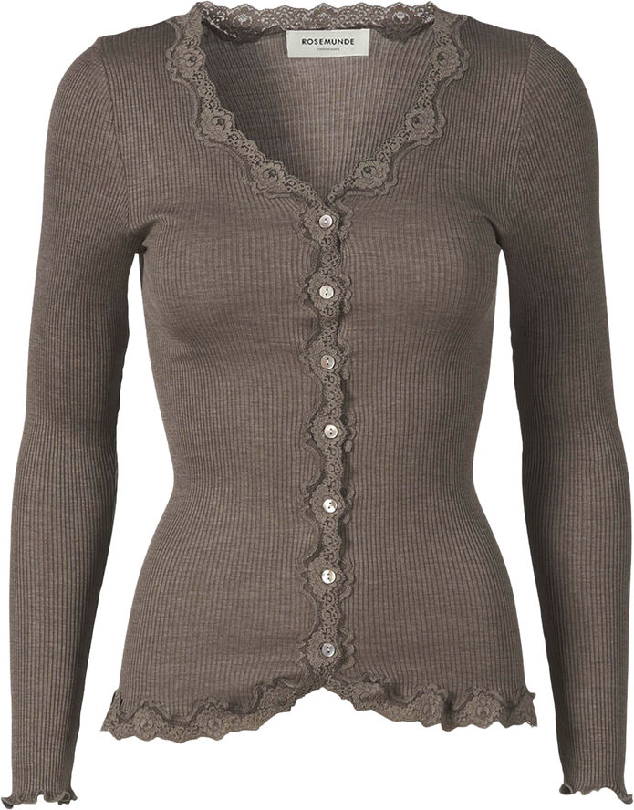 Rosemunde Cardigan m. blonde Brun
