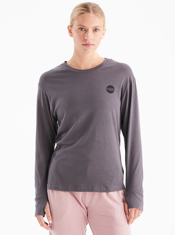 Moon Climbing Moon Lyra Long Sleeve Tee