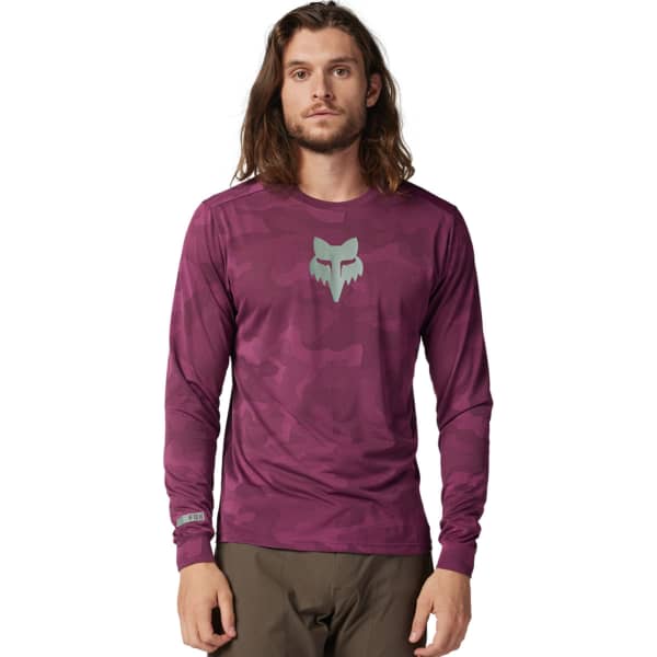 Maillot VTT FOX RANGER TRU DRI LS JERSEY SANGRIA