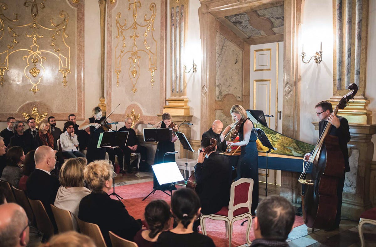 Mozart-Konzert im Schloss Mirabell in Salzburg