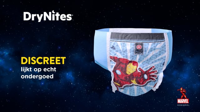 Huggies DryNites Boys Tiener Maat L (27-57kg) 9ST