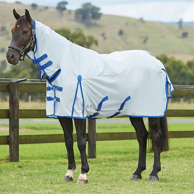 Deken WeatherBeeta ComFiTec Mesh II Combo Full Neck Lichtgrijs