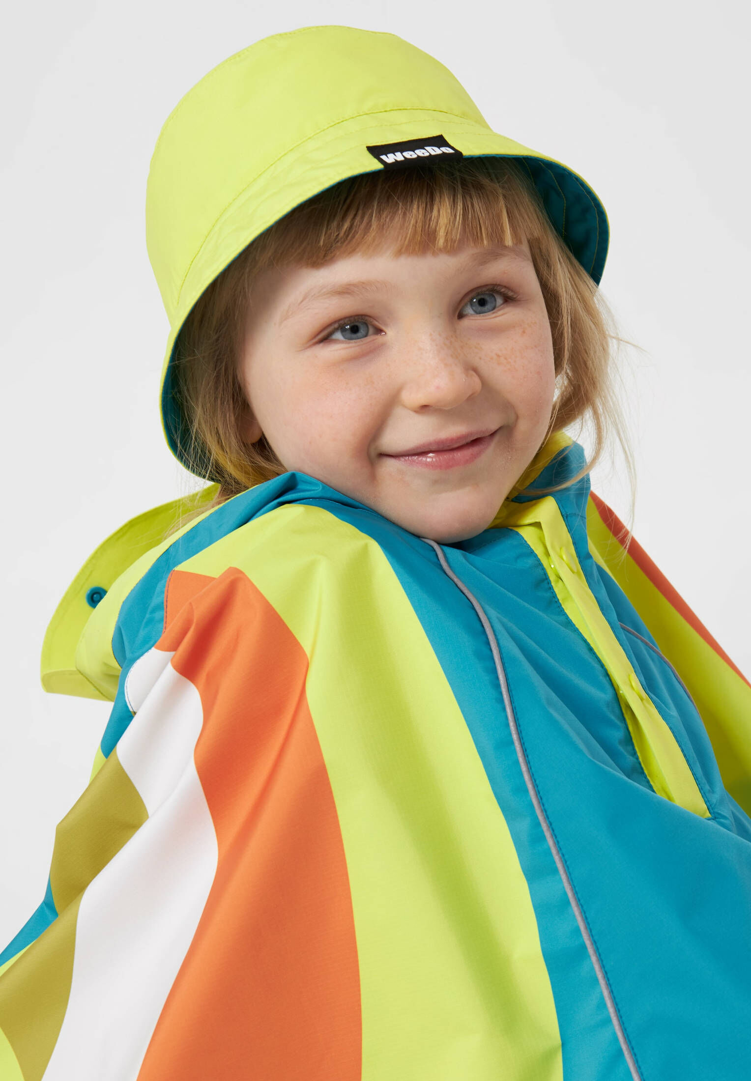 WeeDo| Kinder Fischerhut und Regenhut WOODY Bird