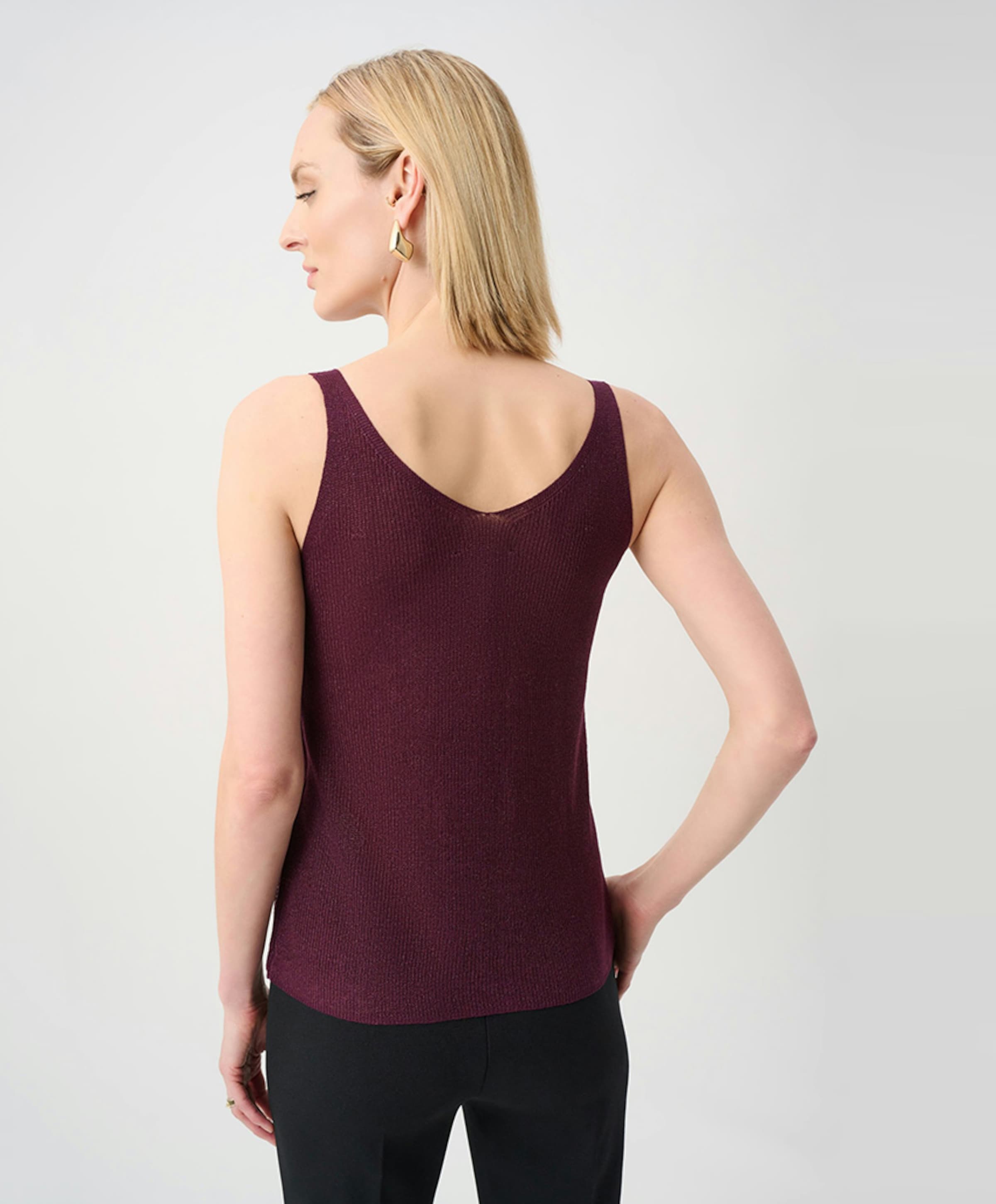 Joseph Ribkoff Dames top bordeaux