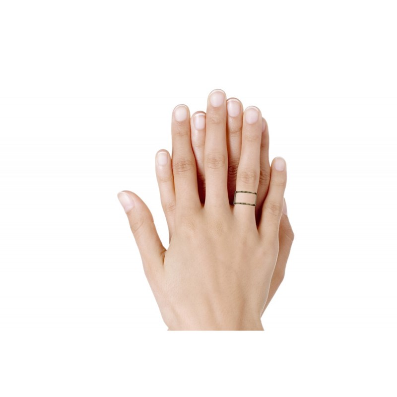 Bague Plaqué Or Roues