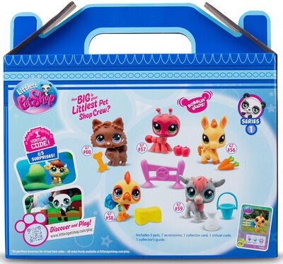 Littlest Pet Shop Farm Besties Figursett 5-Pack