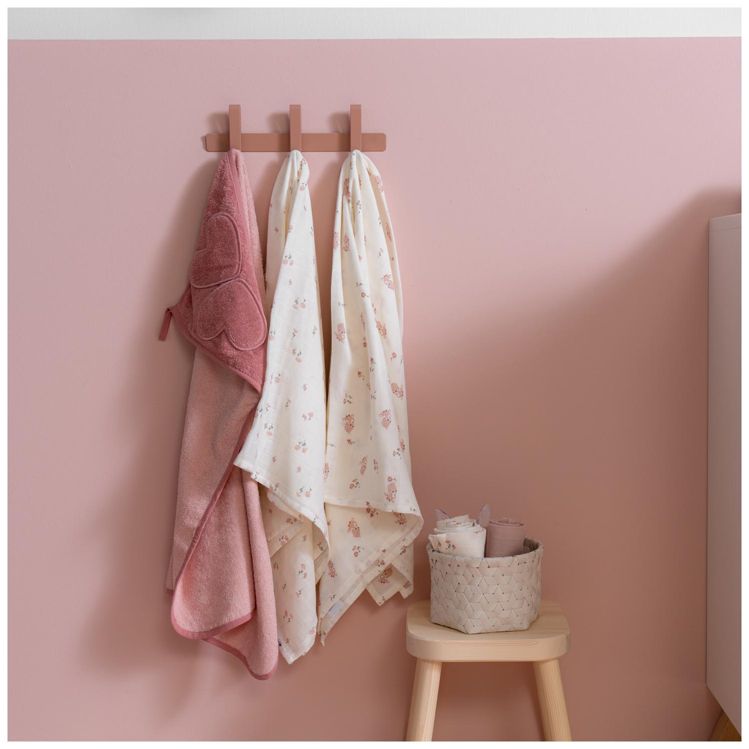 Prénatal swaddle Hert 2 stuks  multi