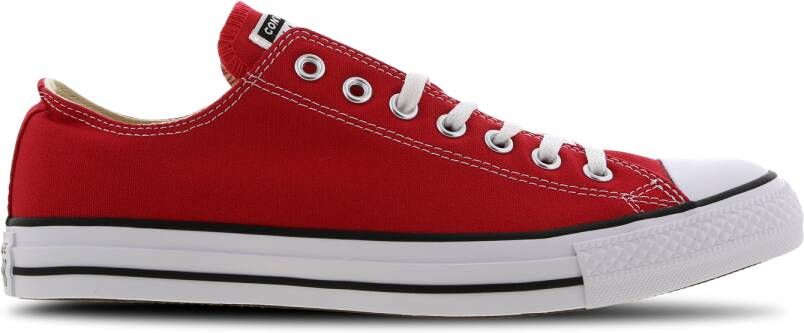Converse Ctas Ox Schoenen Rood Maat: 42.5 Canvas Foot Locker