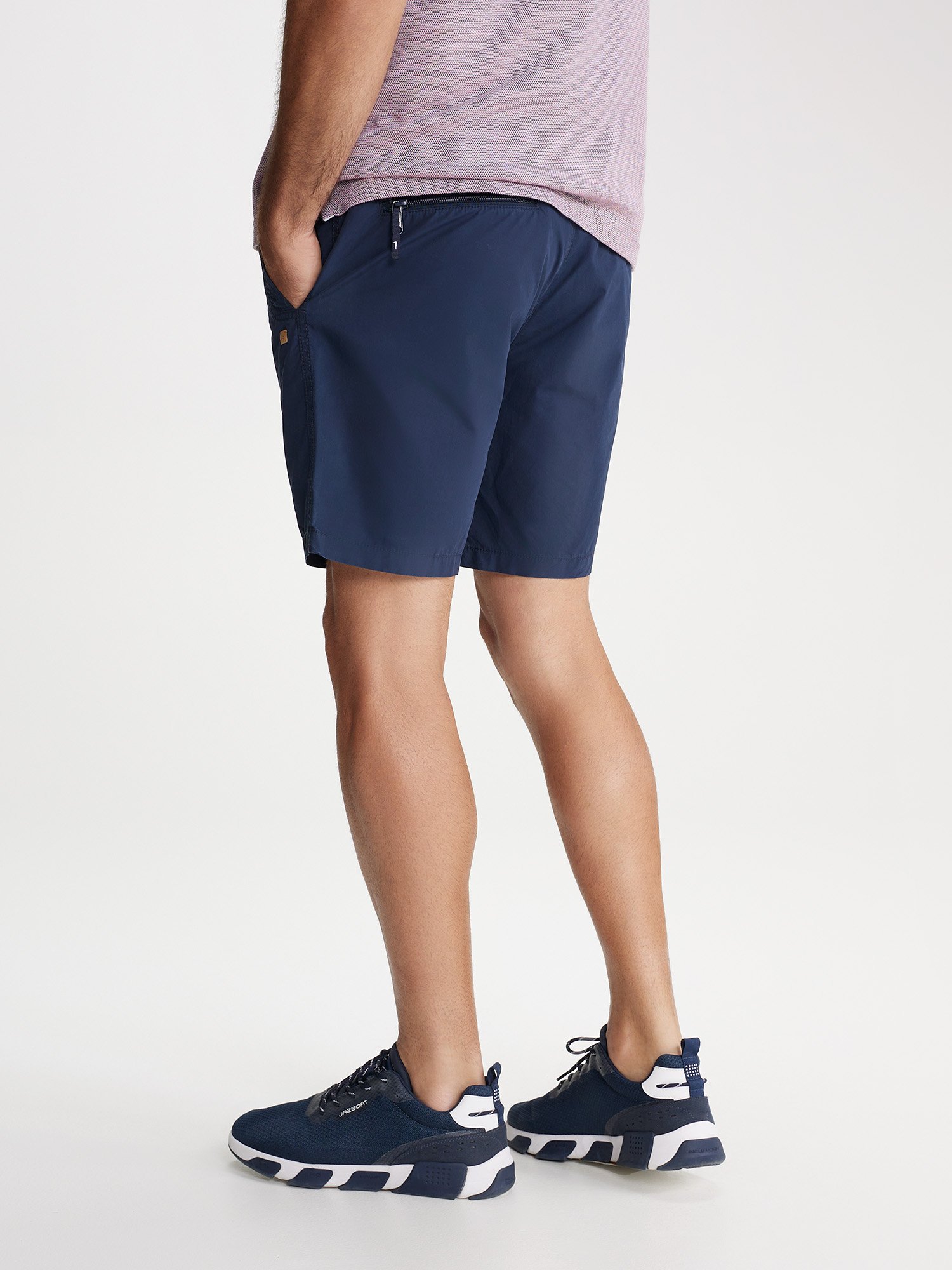 Short Homme Léger Coton Biologique Marine