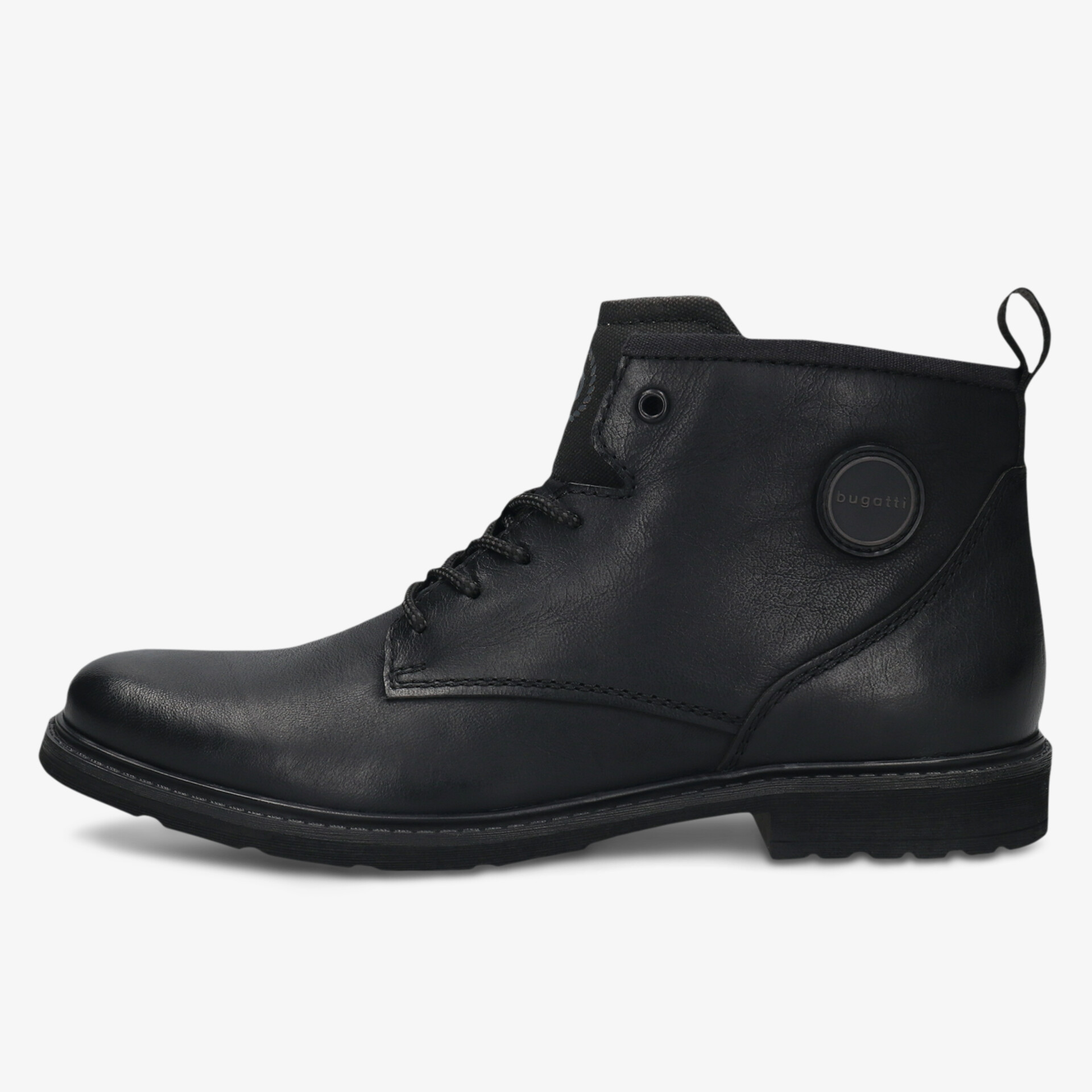 bugatti Herren Stiefel schwarz