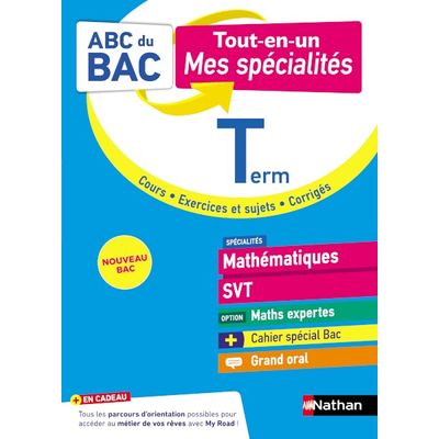 ABC du BAC - Tout-en-un - Mathématiques / SVT Terminale