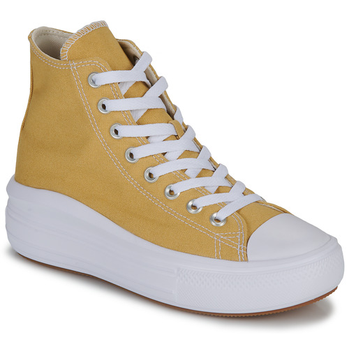 Converse - CHUCK TAYLOR ALL STAR MOVE PLATFORM SEASONAL COLOR - Moutarde