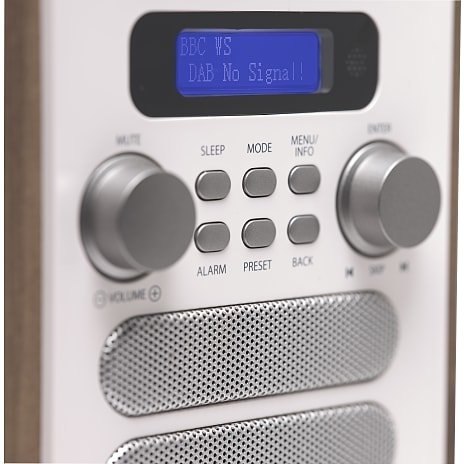 Denver DAB-48 DAB+/FM radio - hvid