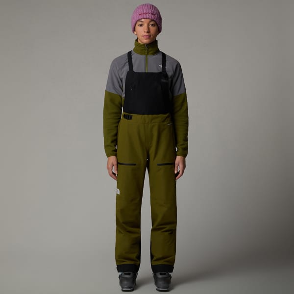 Pantalon de ski THE NORTH FACE W CEPTOR BIB FOREST OLIVE/TNF BLACK