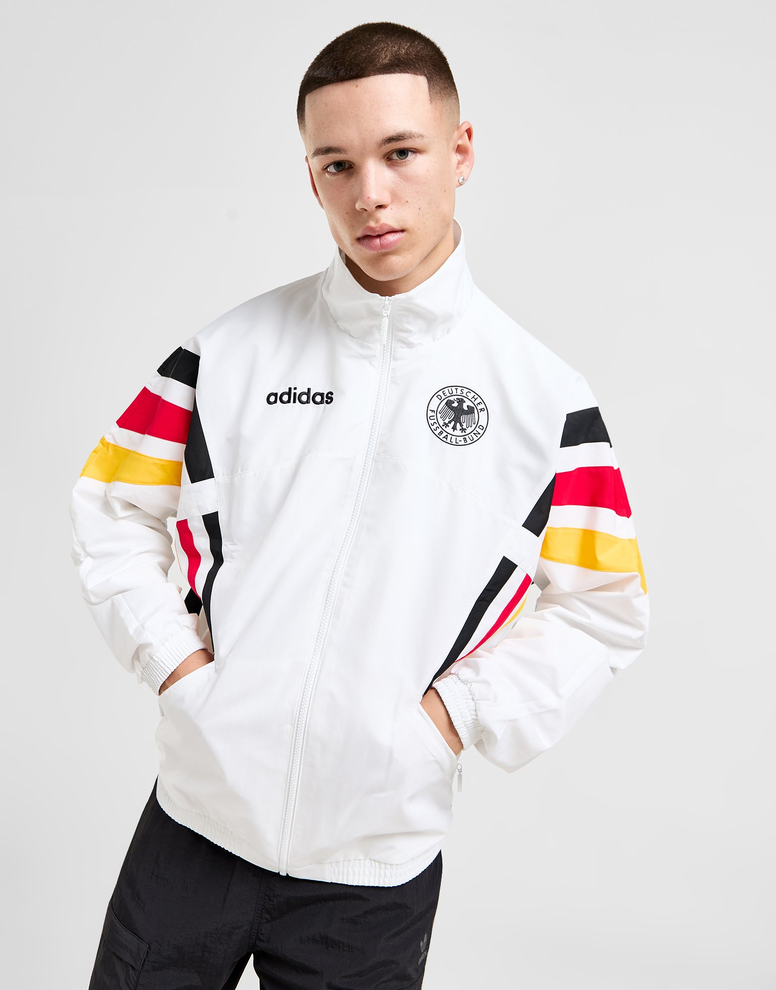 adidas Veste de survêtement tissée Allemagne 1996