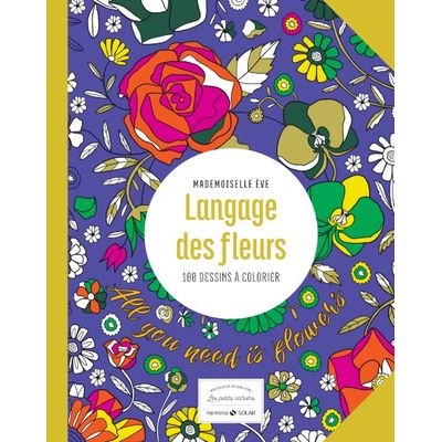Petit cahier harmonie - Langage des fleurs