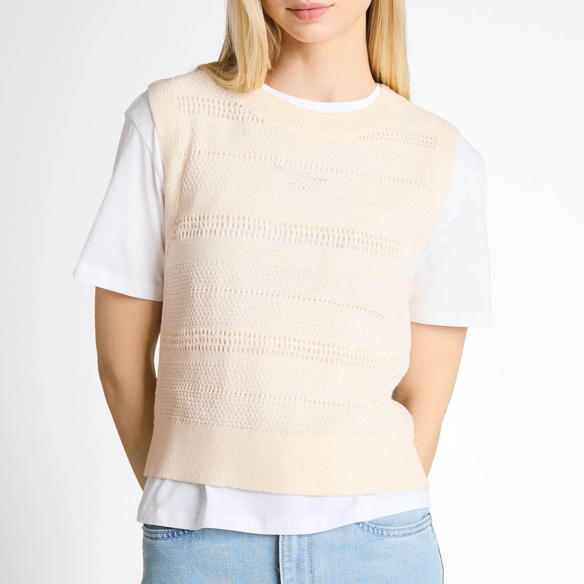 Gilet Femme blanc