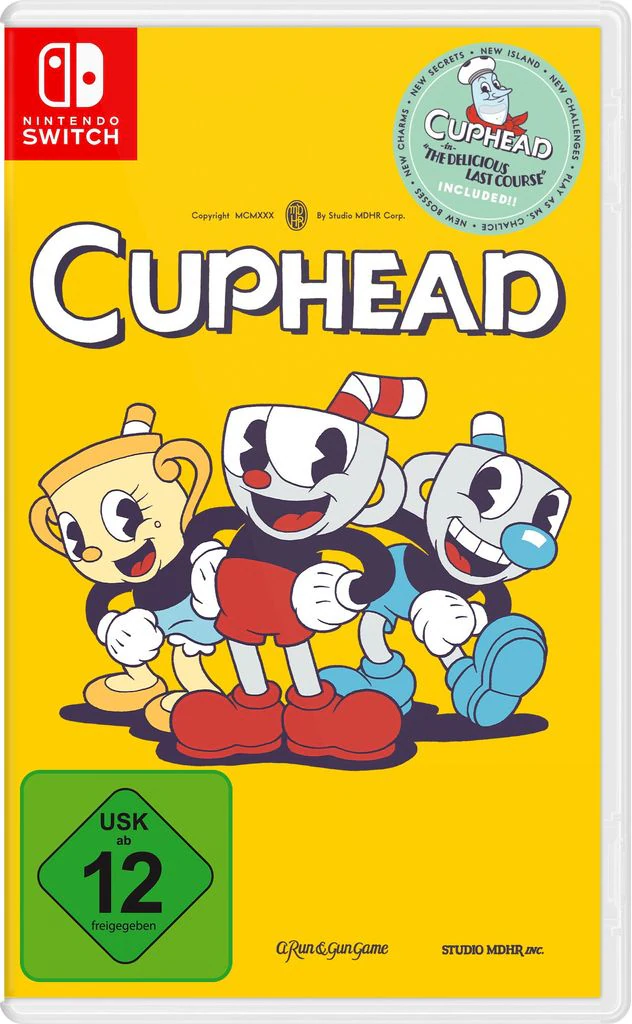 PM Studios Spielesoftware »Cuphead« Nintendo Switch