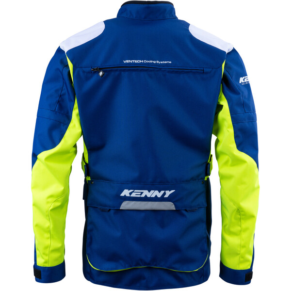 Kenny - Veste Titanium Navy / Jaune / Blanc