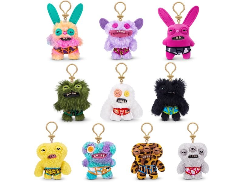 Zuru Plüsch-Anhänger Fuggler – Key Rings 9 cm assortiert Plüschfigur zum Sammeln