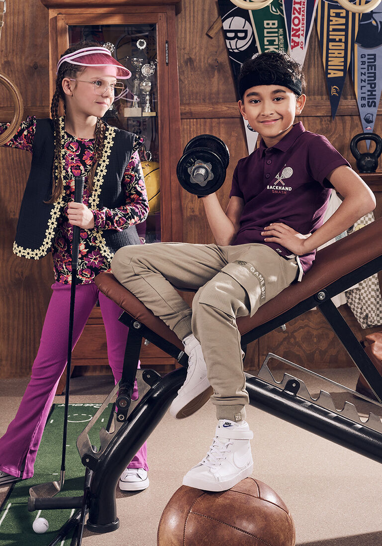 Z8 paarse z8 flared broek carly