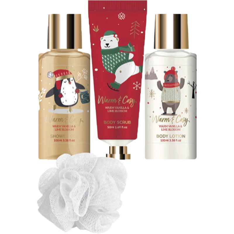Mini traineau de bain - Warm & Cosy - 4 produits