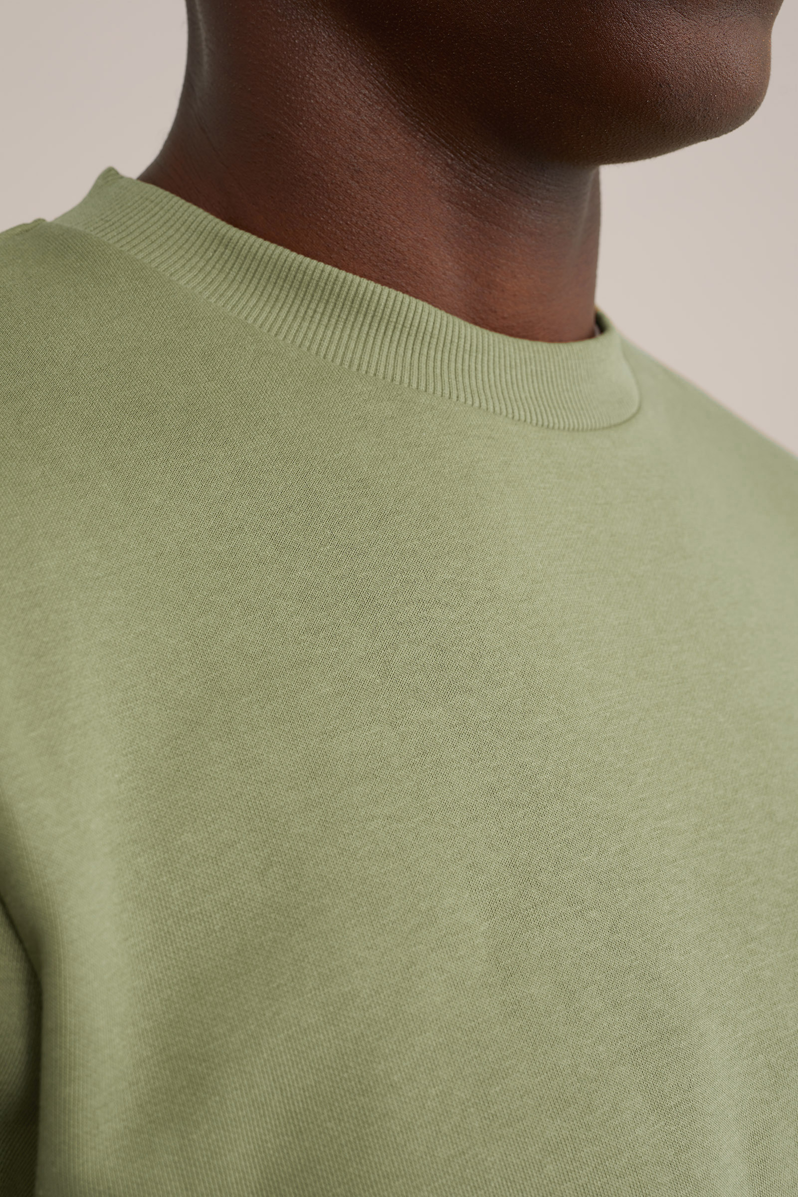 sweater WE Fashion Olijfgroen