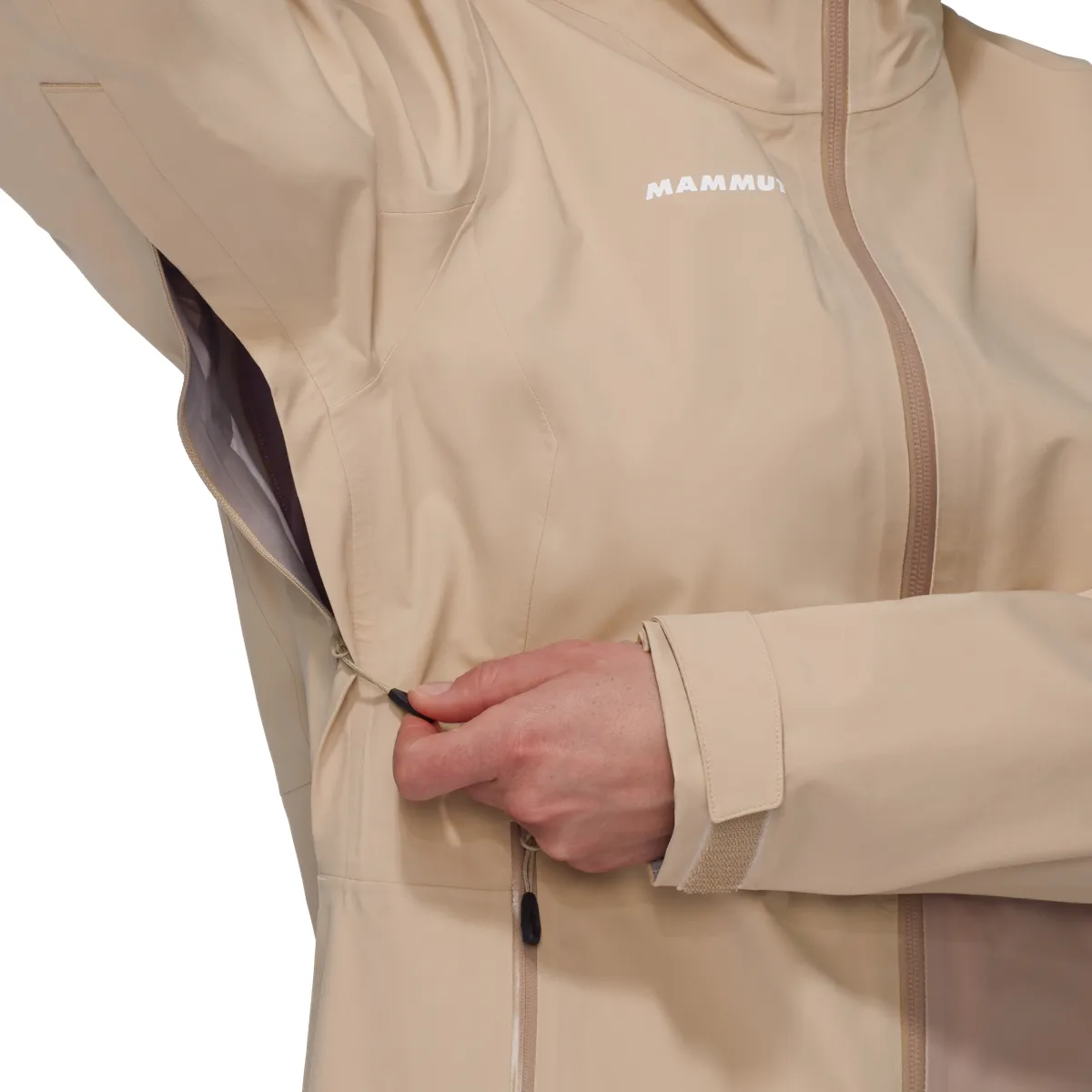 Mammut Linard Guide Hs Hooded Jacket Women Savannah