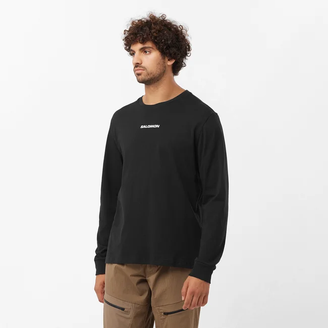 SALOMON LOGO PERFORMANCE  T-shirt à manches longues pour homme