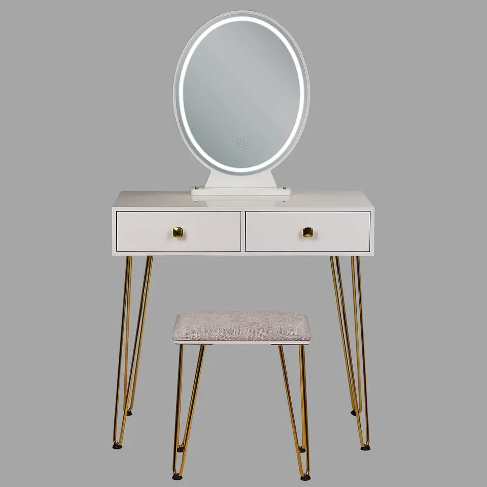 CAEN - Kaptafel - Wit - MDF