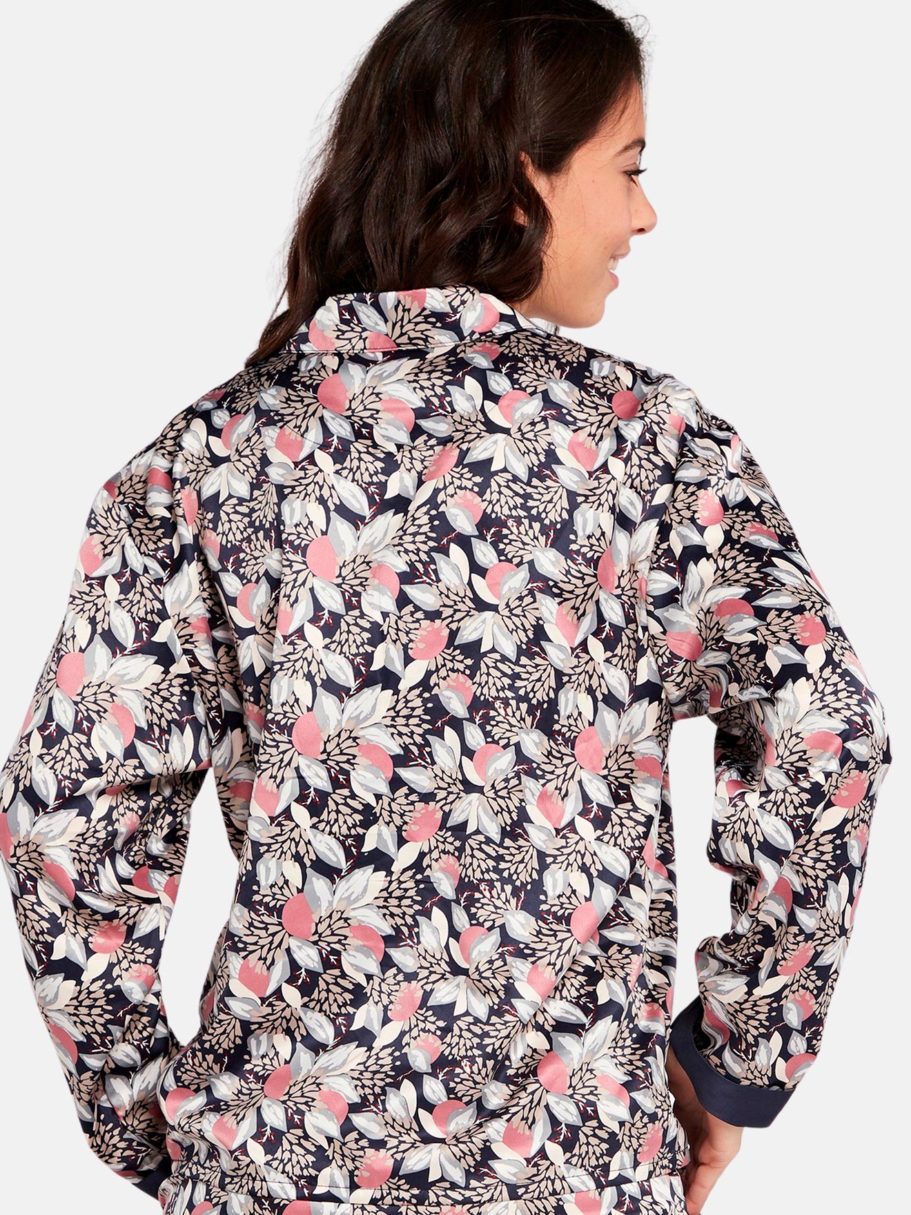Haut de pyjama en satin Idole