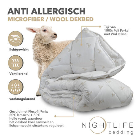 Dekbed Natural Wol - All Season