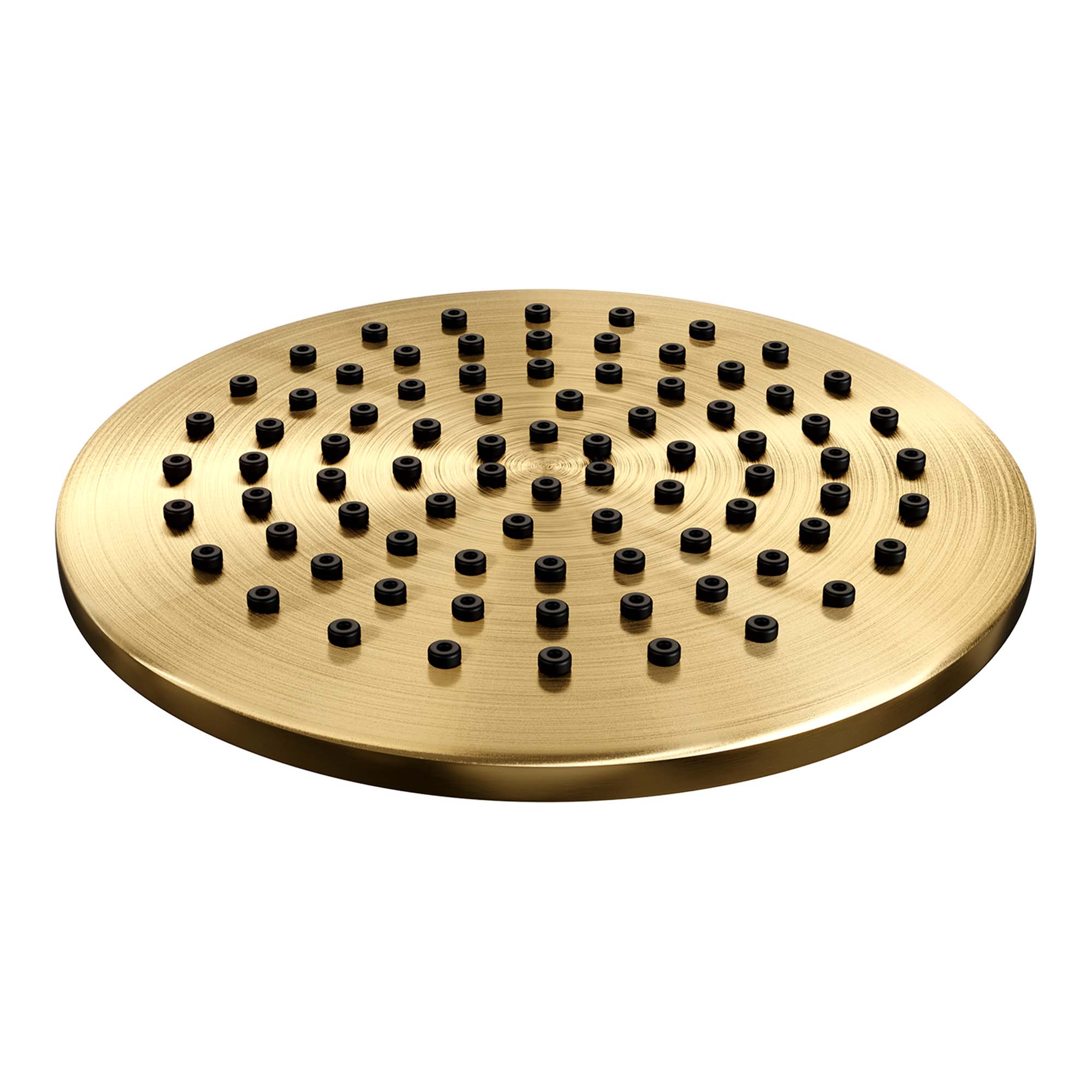 Brauer Gold Carving opbouw regendouche met 20cm douchekop en staafhanddouche geborsteld messing PVD