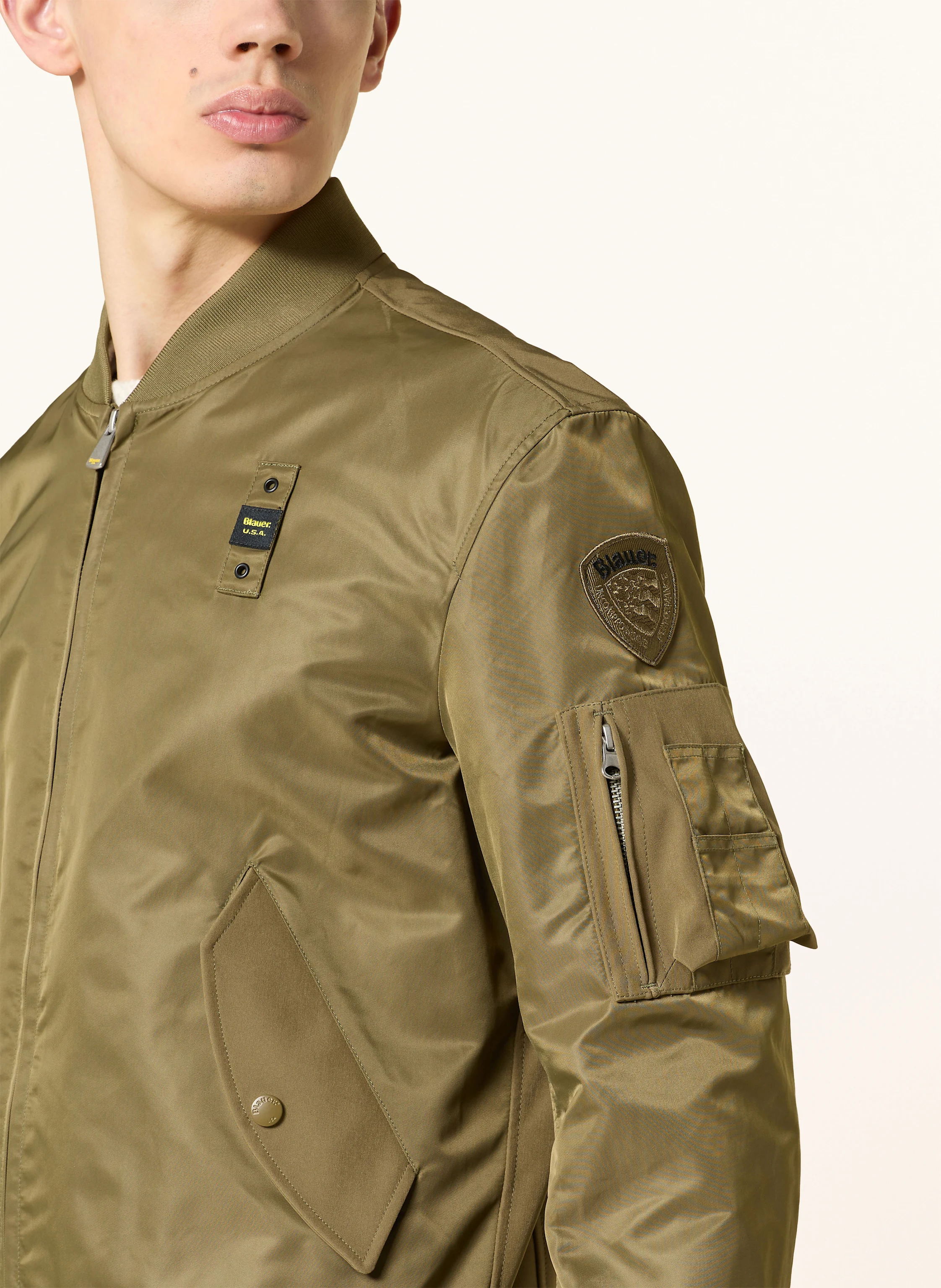 Blauer Blouson ROCKY