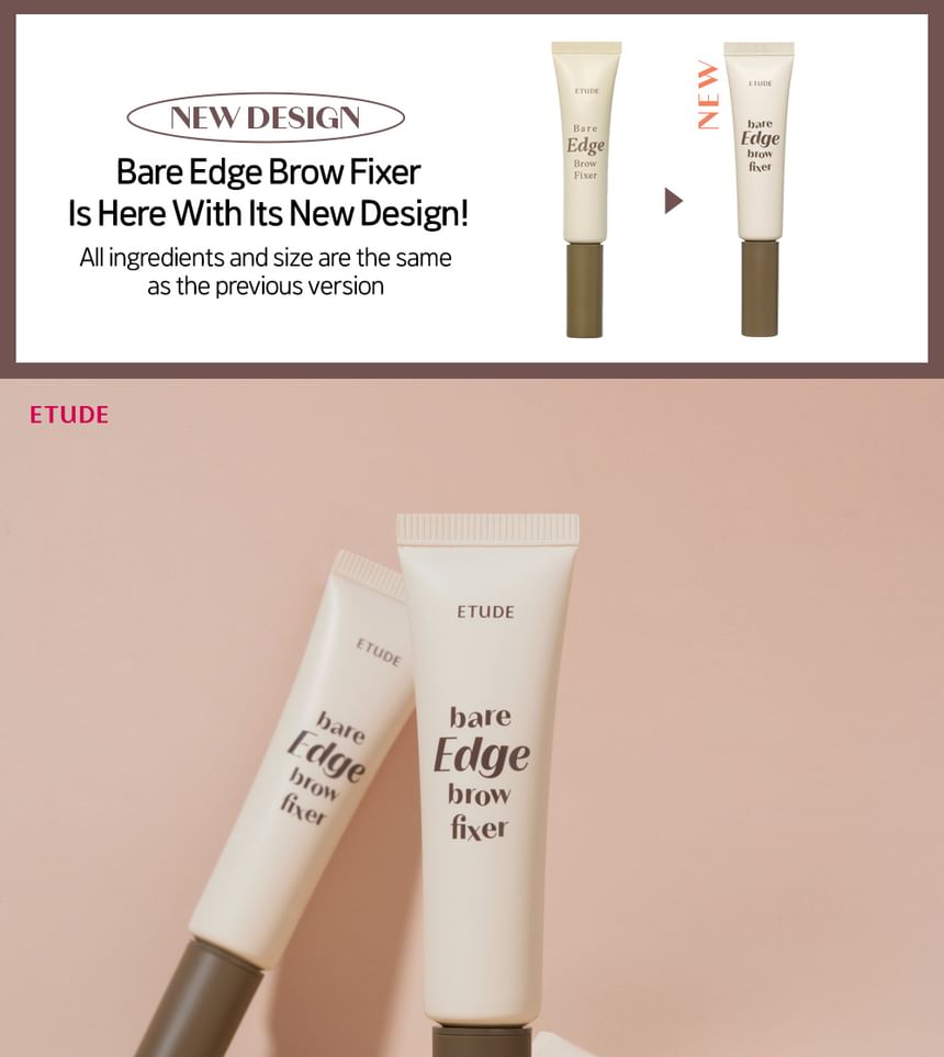 ETUDE - Bare Edge Wenkbrauw Fixer